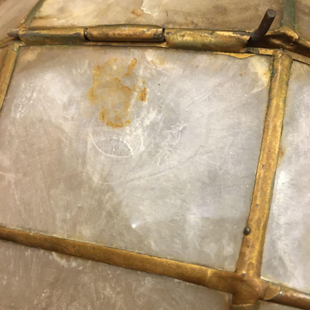 アンティーク ランプシェード 螺鈿 - メルカリ