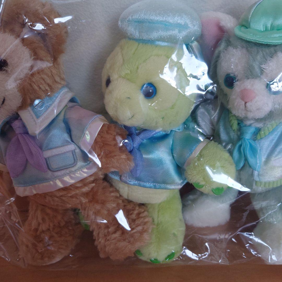 バケパ限定★新品未開封★ダッフィー＆フレンズ　ポージープラッシー7体セット