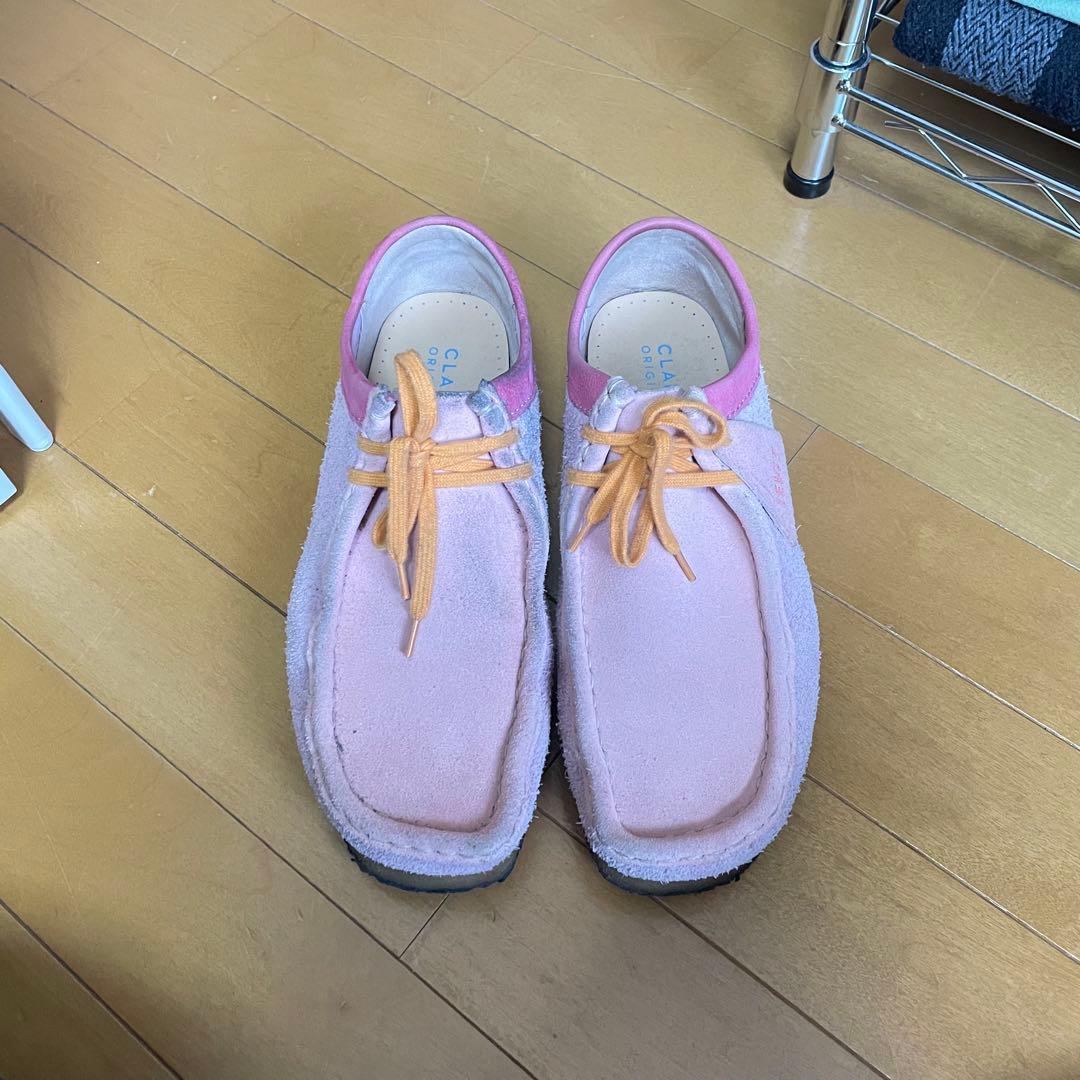 [最終値下げ]Clarks x Levis Wallabee Pink