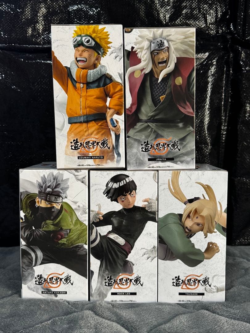 NARUTO-ナルト- 造形忍界大戦 5点 コンプリートセット
