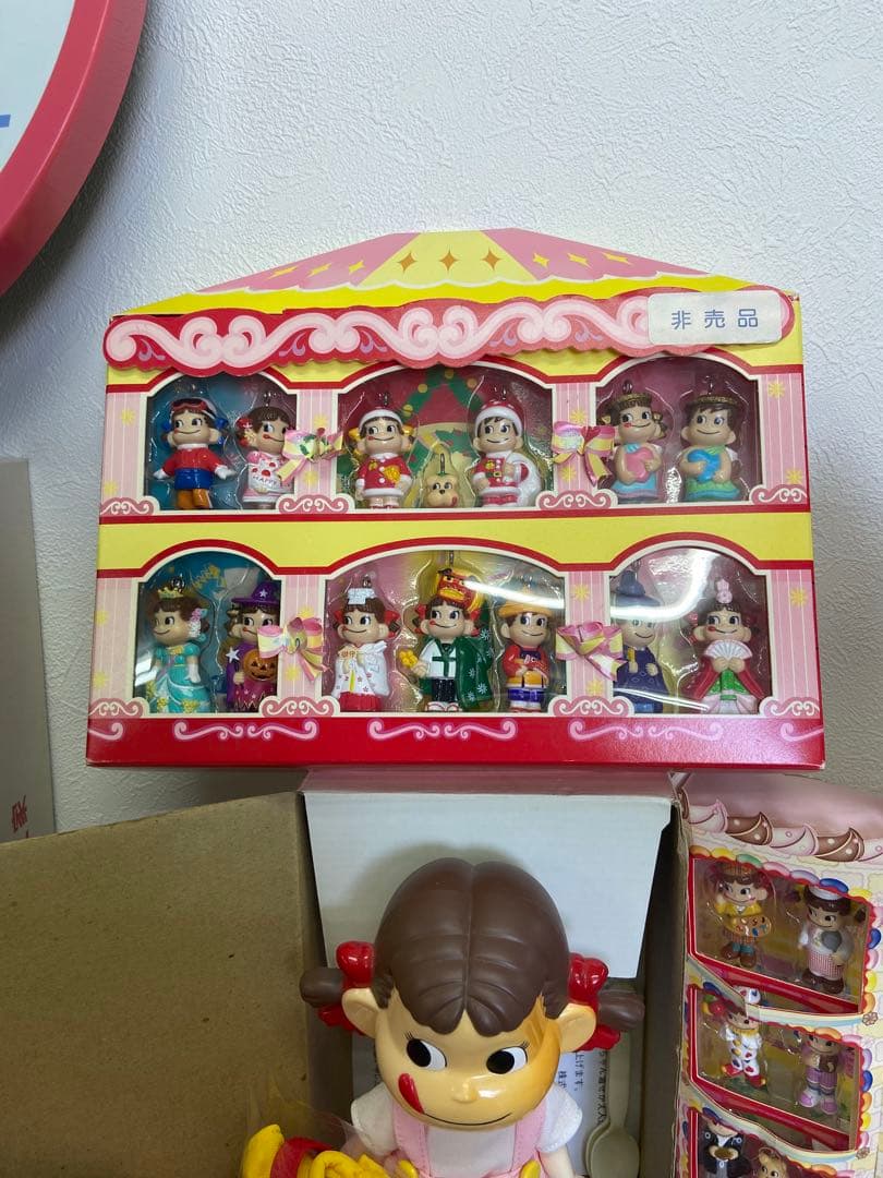 ＃不二家　ペコちゃん　記念非売品　人形　まとめ売り