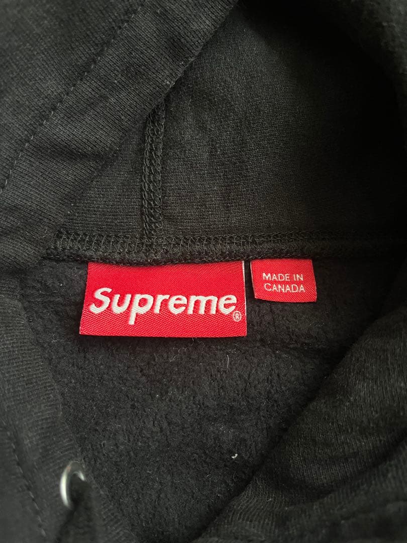 さ*か様 Supreme ブラック パーカー サイズS ボゴ バンダナ