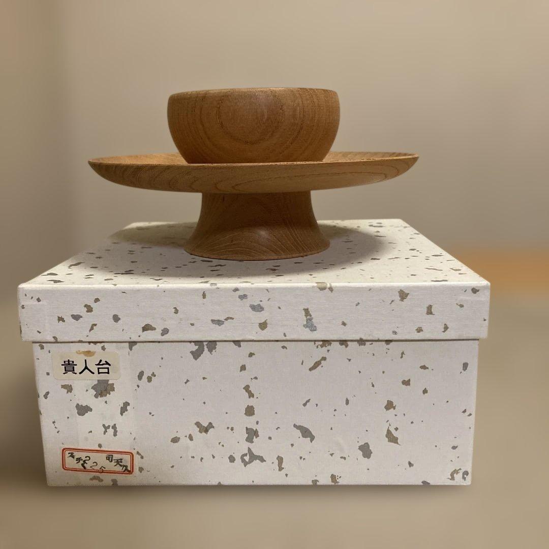 茶道具 木製 貴人台 紙箱入り - メルカリ