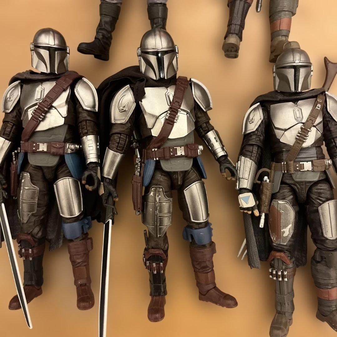 スターウォーズ　ブラックシリーズ　マンダロリアン　まとめて