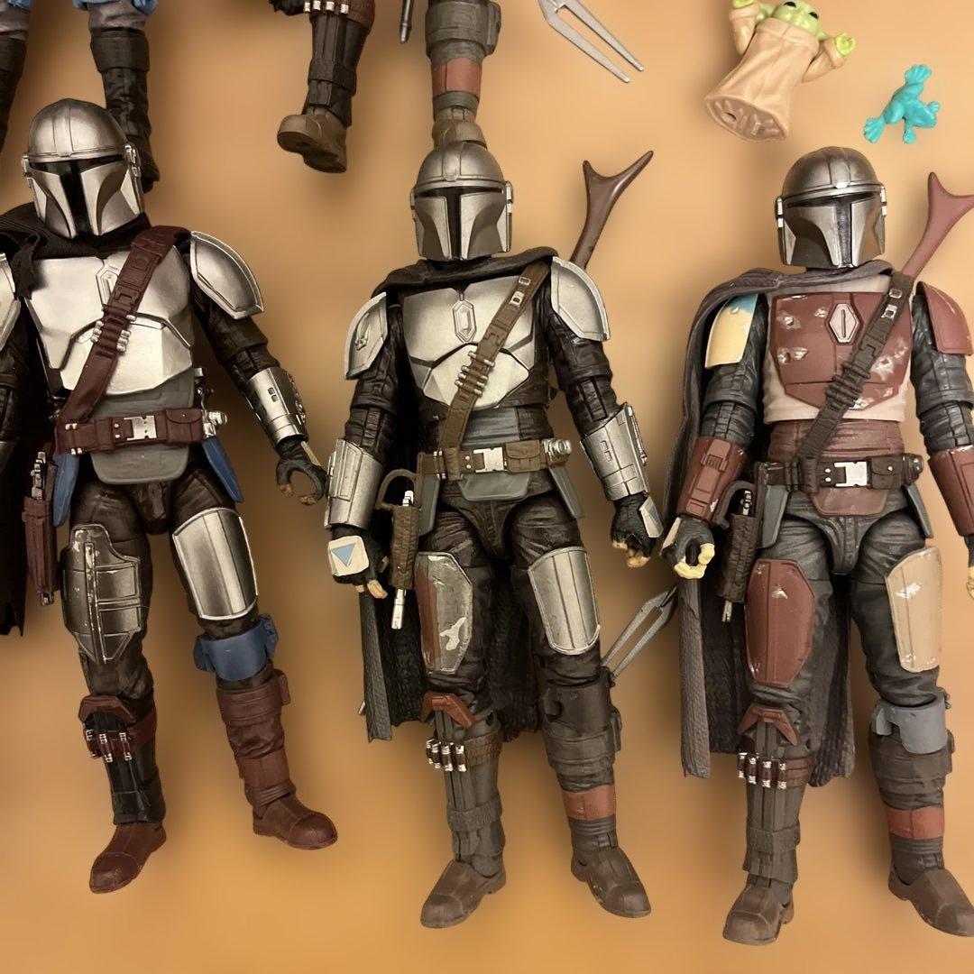 スターウォーズ　ブラックシリーズ　マンダロリアン　まとめて