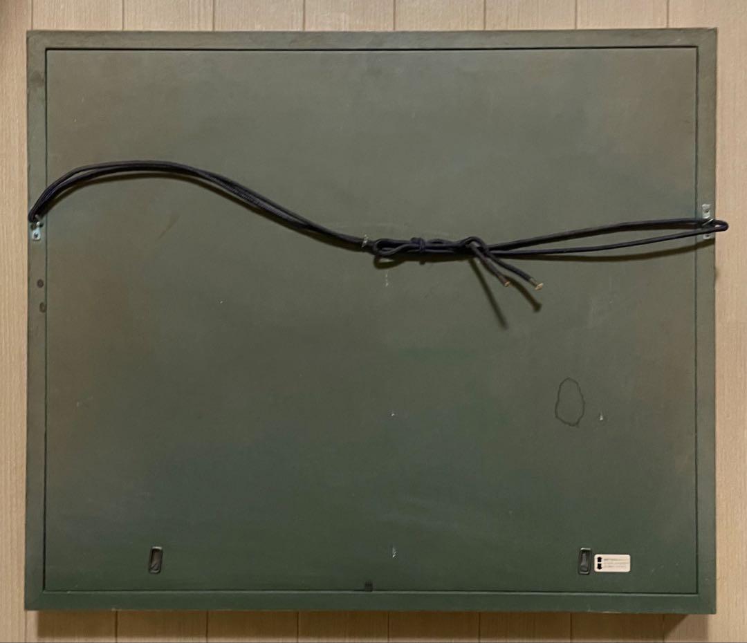 安田鞍彦　日本画　大瀬岬の富士　8号　W902