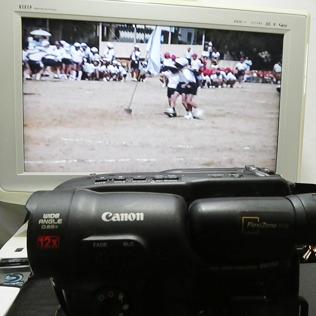 動動作良好　キャノンES550 Video8 8ミリビデオカメラ DVD化に最適