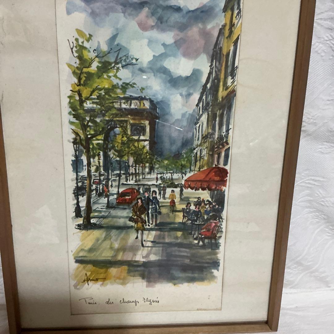 takeさん専用　ガントナー　Paris 《パリのシャンゼリゼ通り》　（2点）