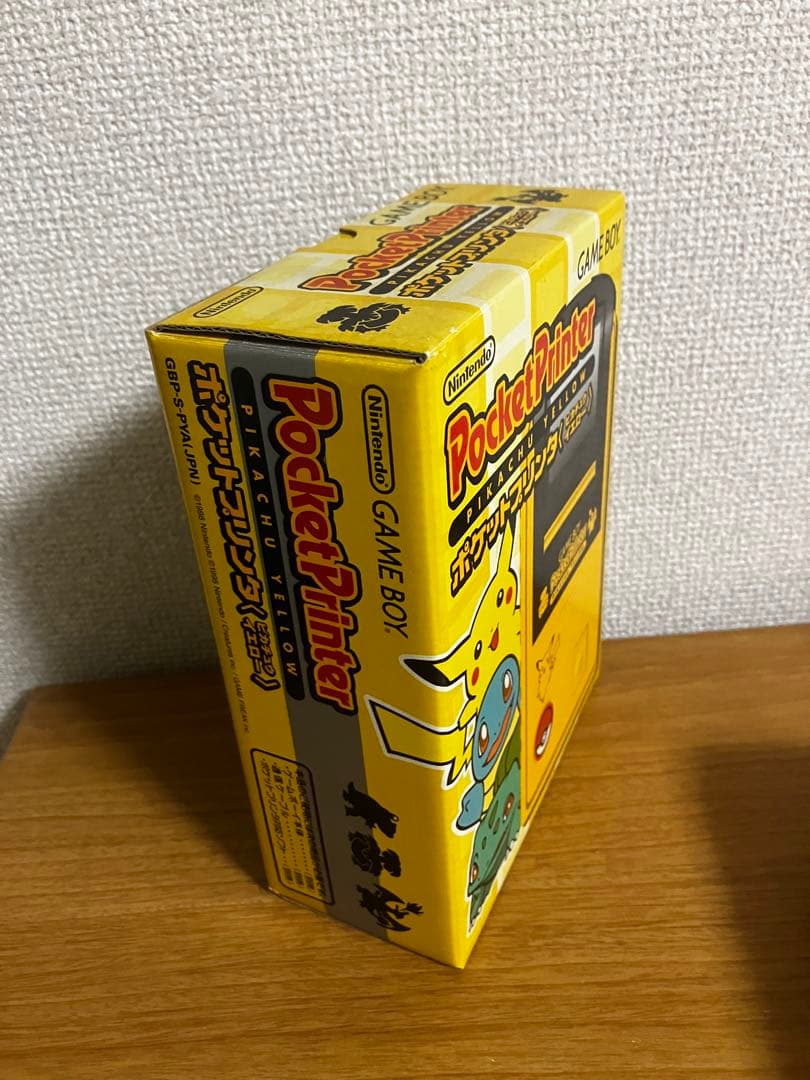 ポケットプリンタ「ピカチュウ イエロー」 GAME BOY