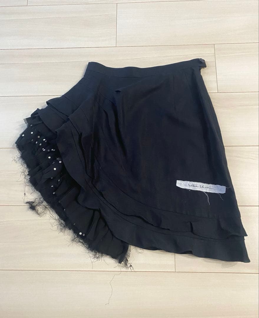 ドットシフォンスカート　alice auaa アリスアウアア