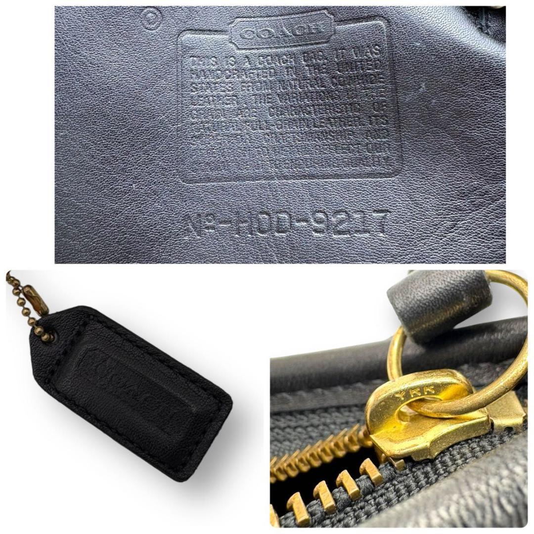 バッグ Old Coach Leather Half Moon Hobo bag