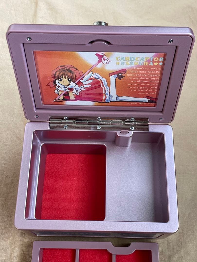 CLAMPカードキャプターさくらオルゴール　おまけ付き／当時物レア