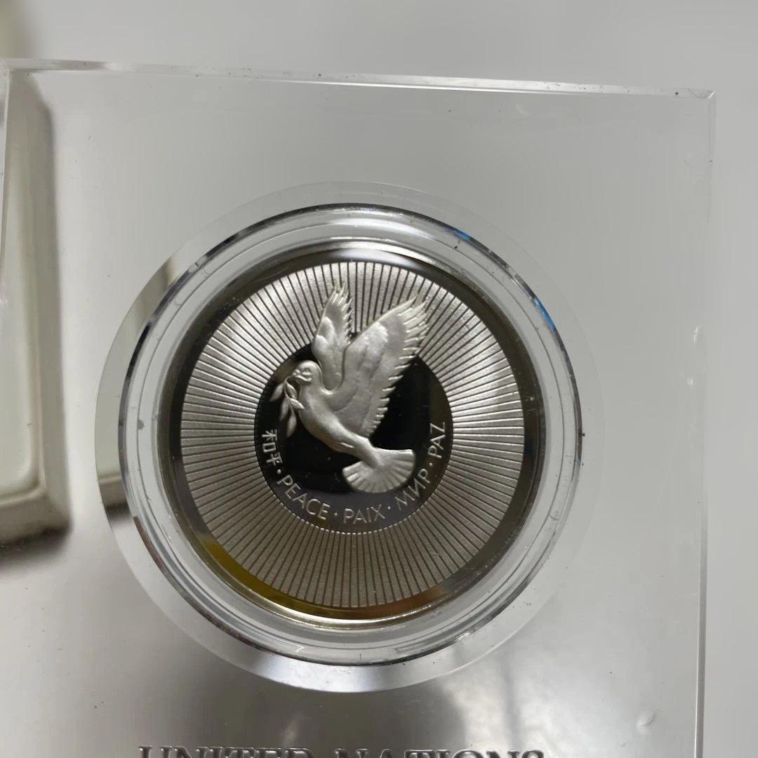 1974年国連平和メダル スターリングシルバー - メルカリ