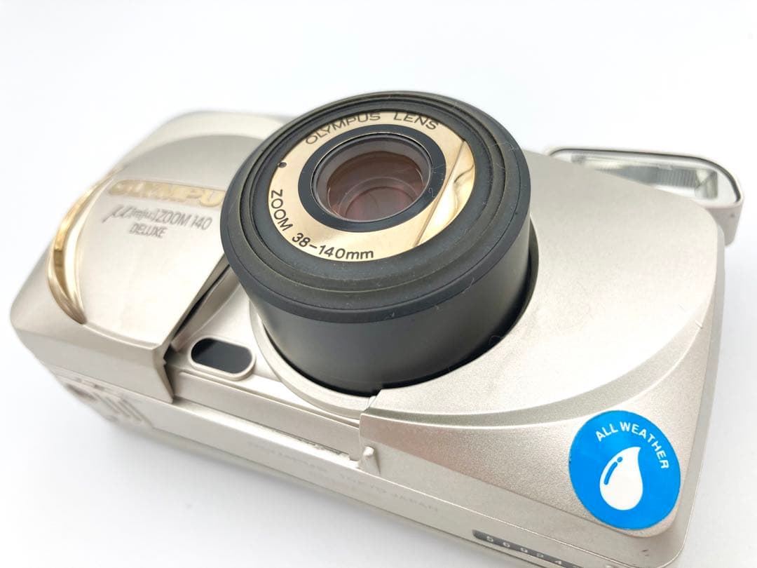 完動品】μ-zoom 140 DX コンパクトカメラ 動作確認済み C68