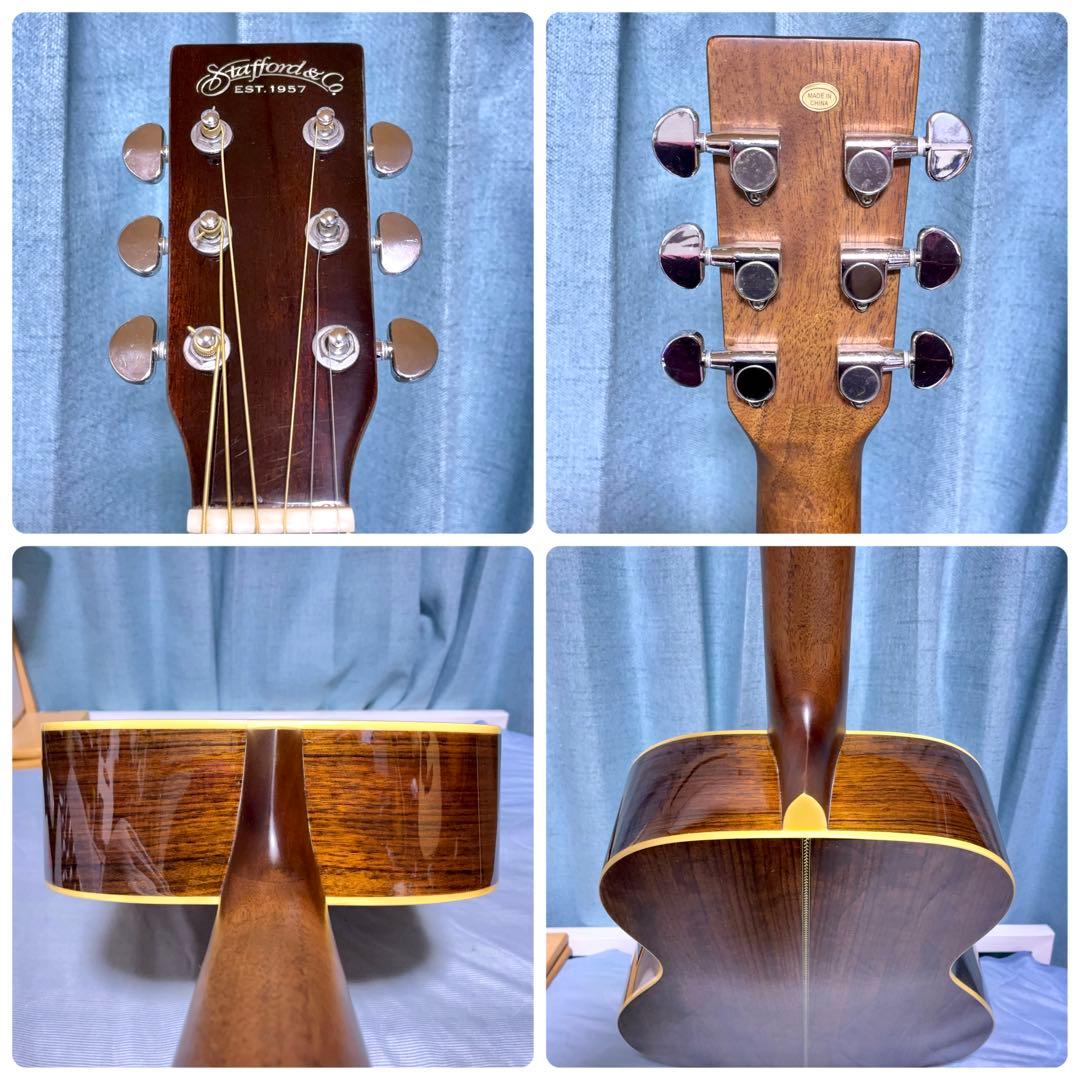 牛骨☆エレアコ】Stafford！SF-400F【弾き易く調整☆新品の弦】 - メルカリ