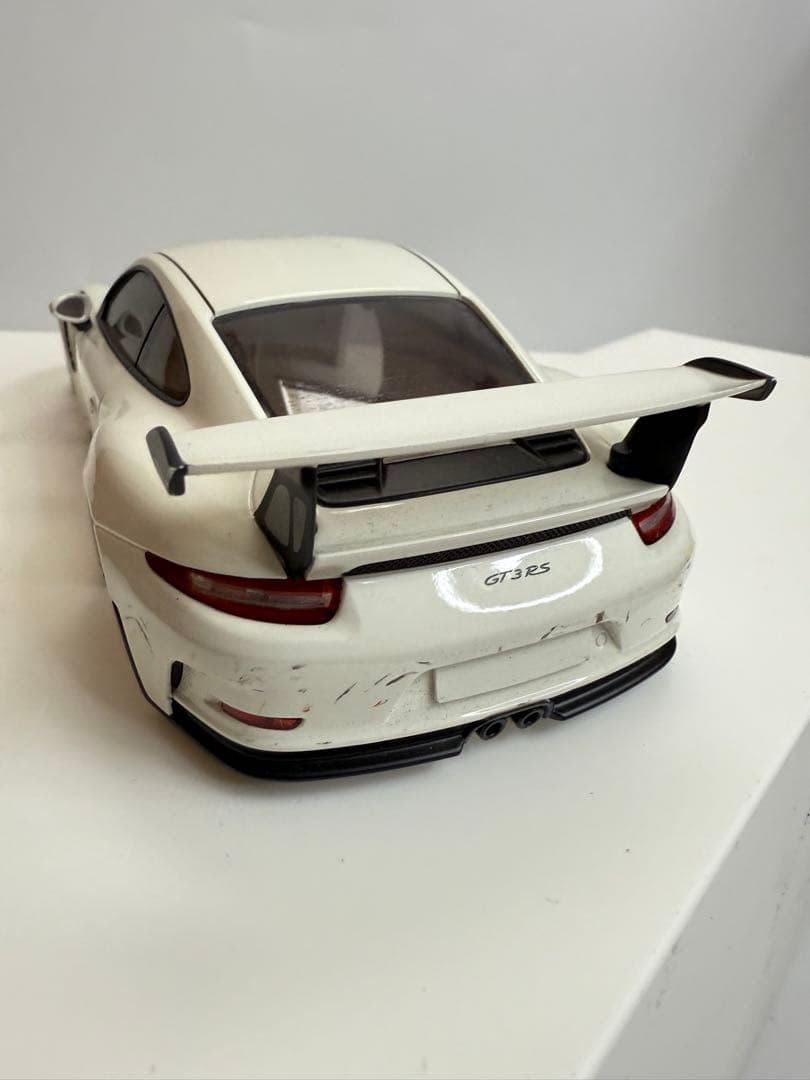 b*i様 京商 ミニッツ ポルシェ911 GT3 RS ホワイト オートスケール