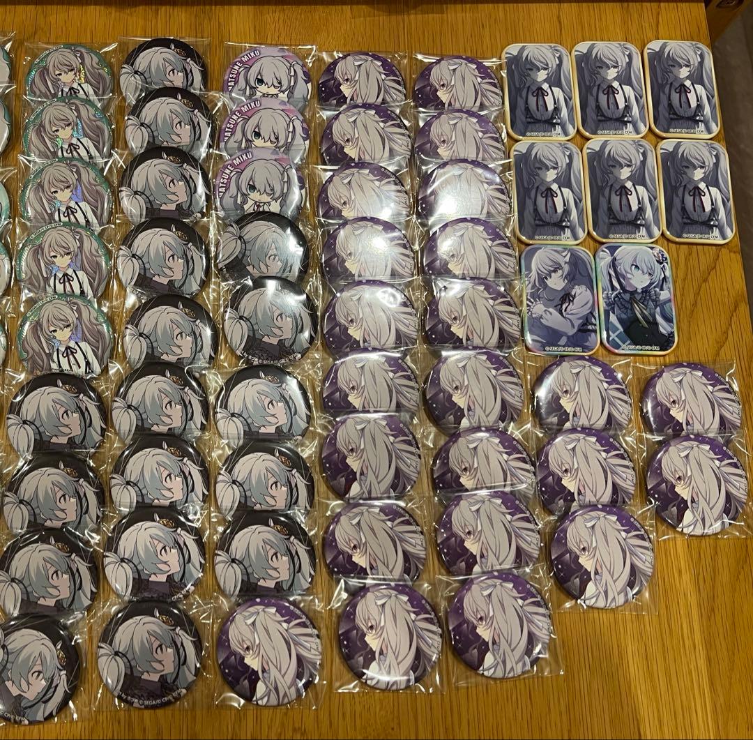 初音ミク　缶バッジ　ニーゴミク　ニゴミク　マリオネット　ハーフアニバーサリー 初音ミク 缶バッジ ニーゴミク ニゴミク マリオネット ハーフ