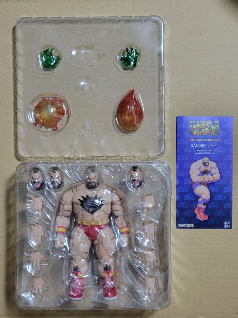 ストームコレクティブルズ　ストリートファイター　ザンギエフ　STORM