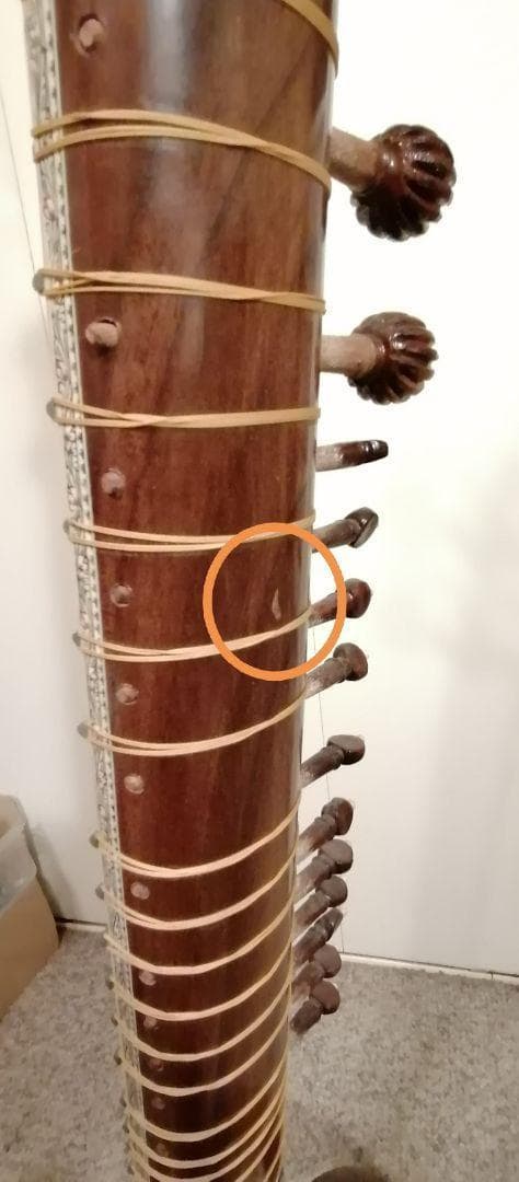 シタール　インド　民族楽器