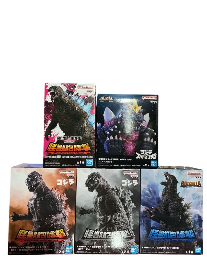 超美品希少新品未開封 2004年蓄光版逆襲版ゴジラ 1955年 TOHO 超美品