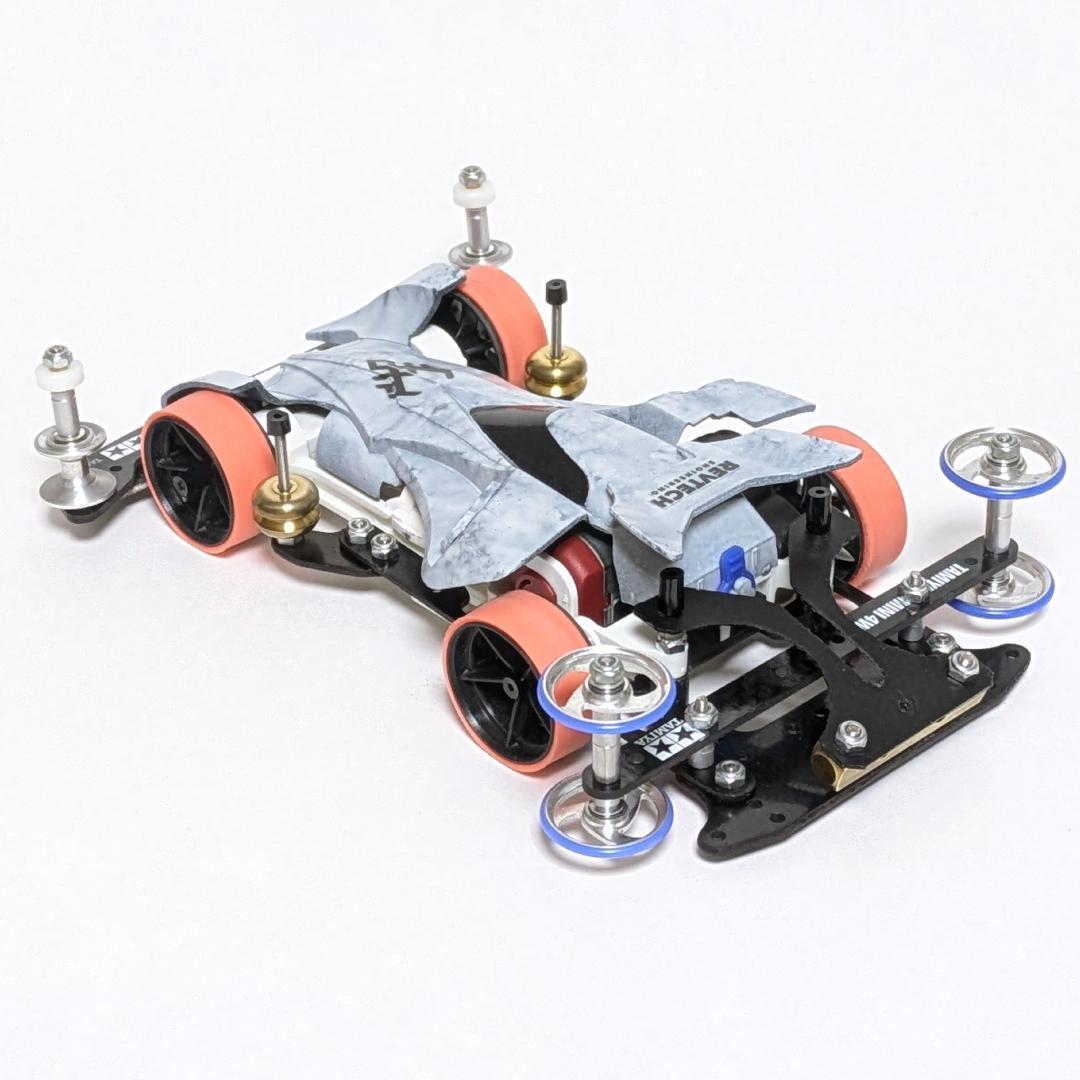 ミニ四駆 完成品 S2シャーシ ヒクオ レイスティンガー