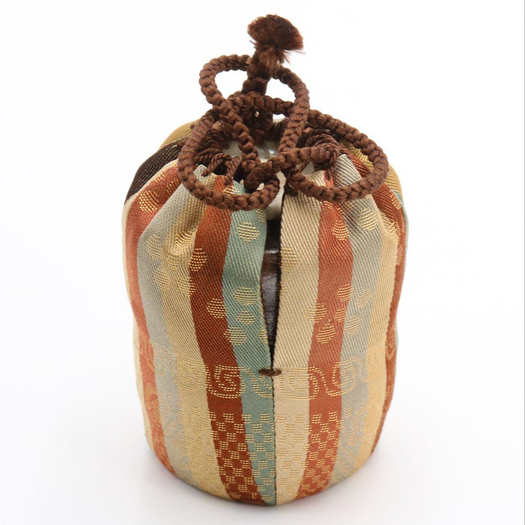 保庭楽入作 信楽肩衝茶入 紫野聚光寛海書付 万代屋