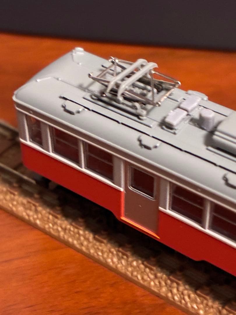 箱根登山鉄道モハ1形 ステンレスドア仕様(2輌セット) ライト点灯動力動作