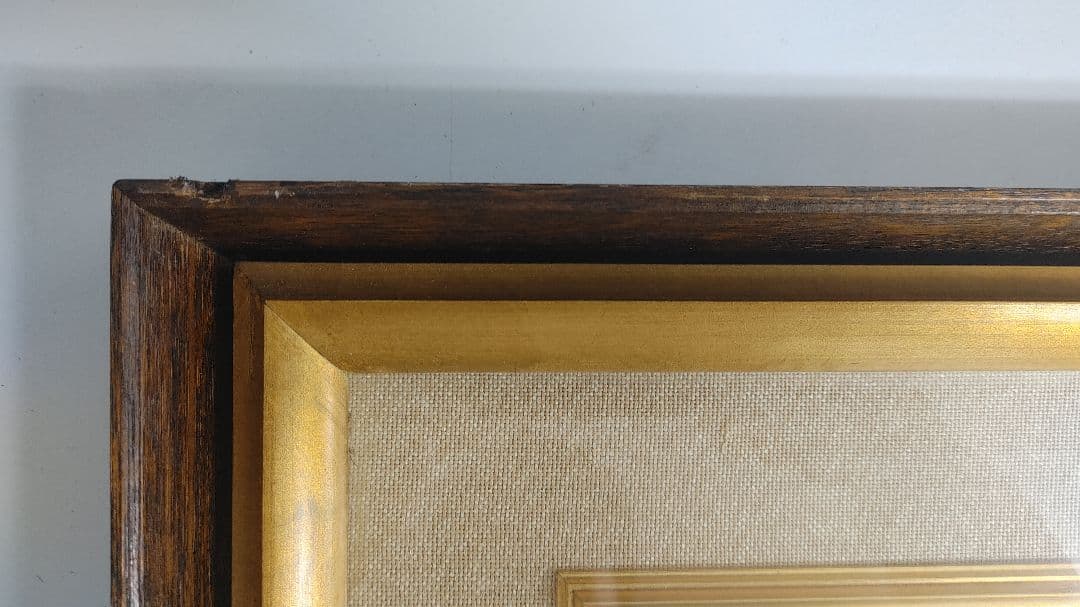 油絵　梅原龍三郎　桜島　NO186