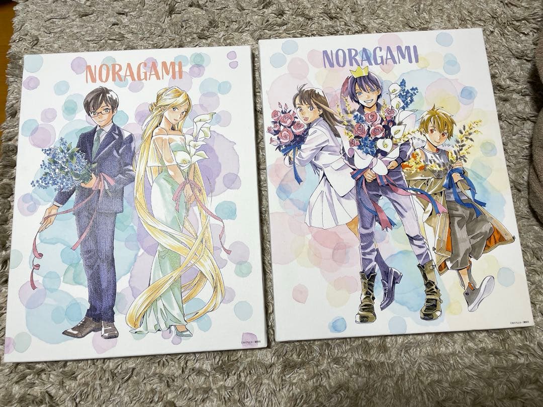 ノラガミ くじ引き堂　キャンバスアートセット ノラガミ くじ引き堂 キャンバスアートセット ノラガミ春待ち