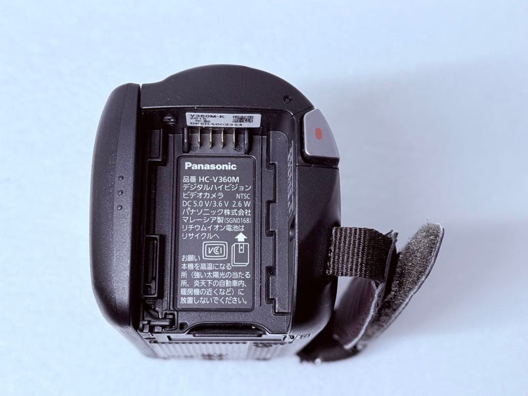 Panasonic HC-V360M ブラック 動作確認済 HDビデオカメラ
