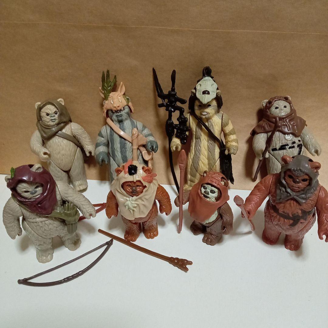 オールドケナースターウォーズ　イウォーク族 8体セット