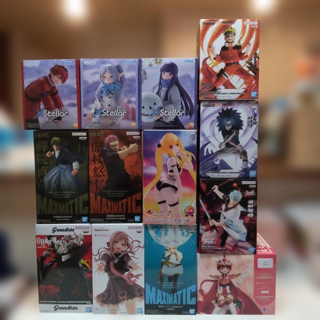 新作プライズフィギュアまとめ売り13体セット - メルカリ