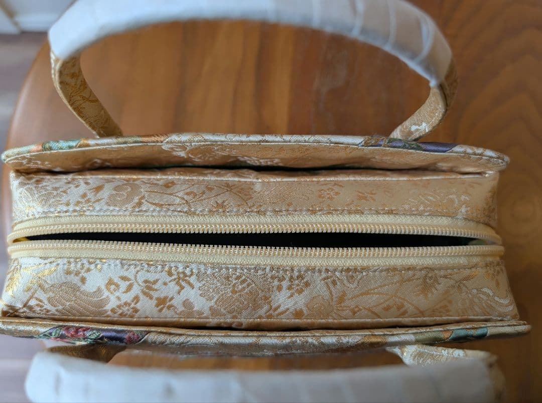 新品和装利休バッグ　あらいそ名物裂　お茶会フォーマル　定価5万9千円　1202