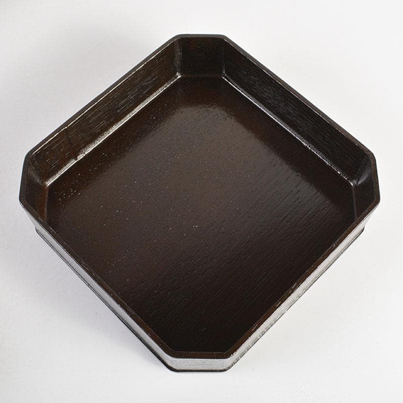 茶道具　黒真塗　縁高重　五段重箱　N　6770C