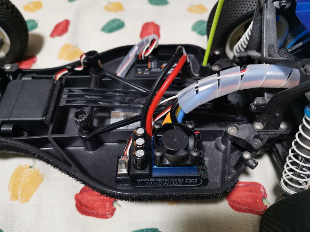 タミヤ TRF201 オプション　スペアパーツ多数 ESCモーターサーボ付き