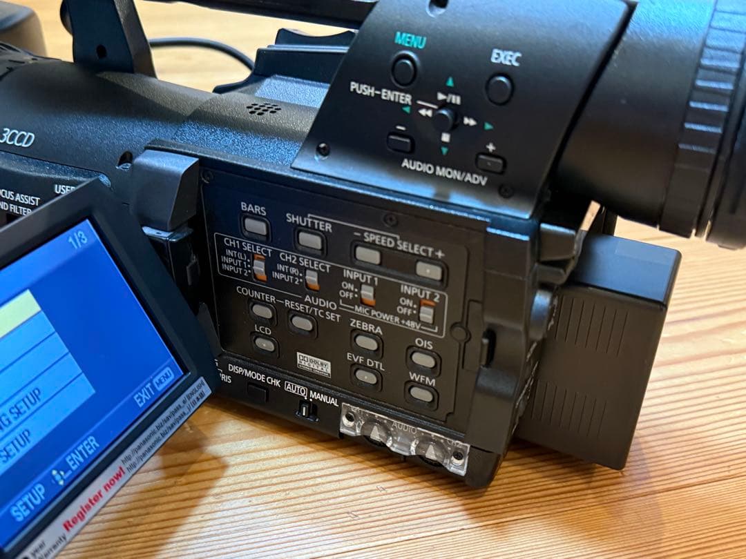 Panasonic AG-HMC155 パナソニック　ビデオカメラ