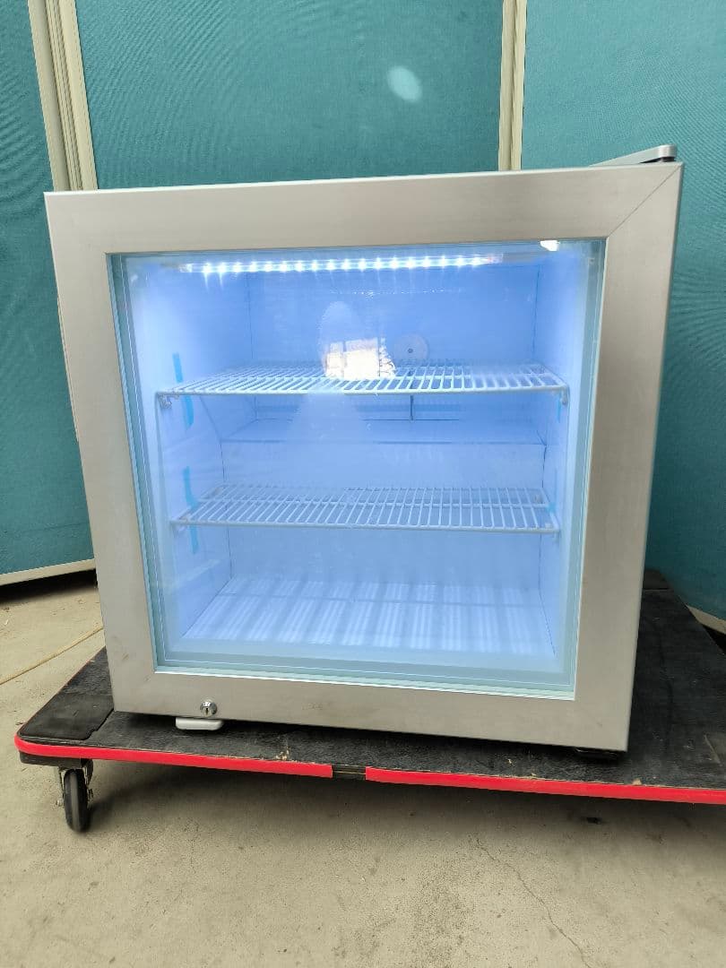 ディスプレイ冷凍庫 55L LEDライト ガラス扉 前開きフリーザー 　SD55