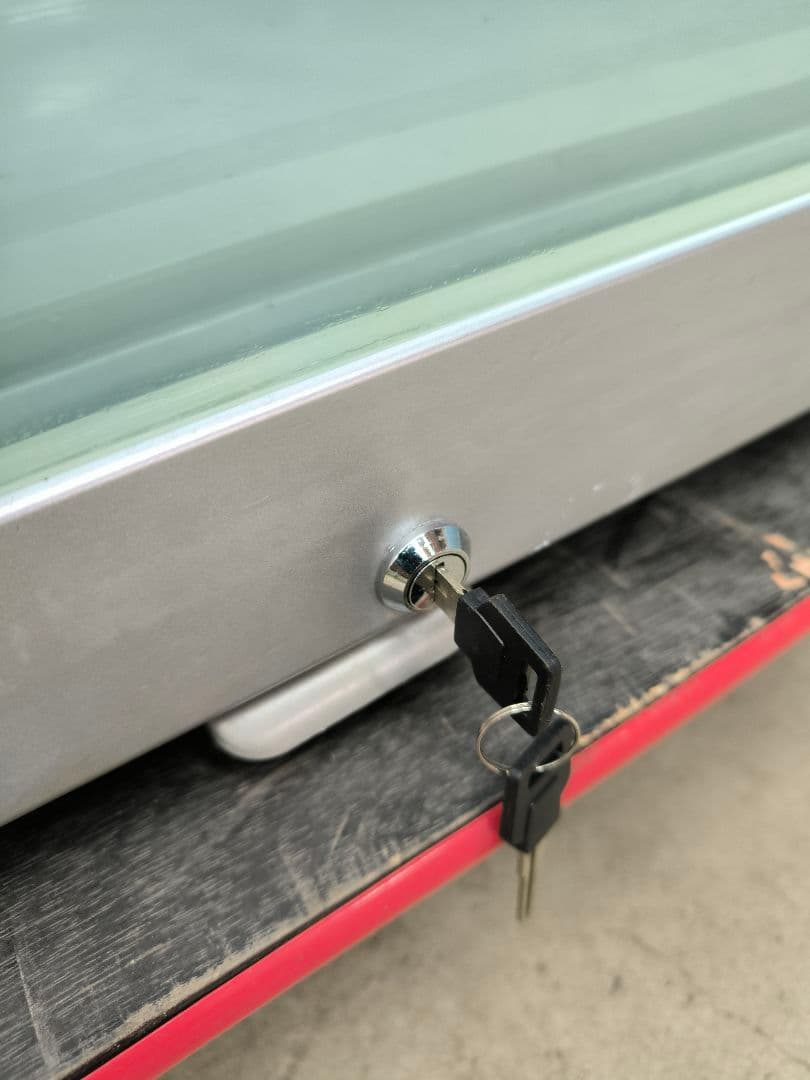 ディスプレイ冷凍庫 55L LEDライト ガラス扉 前開きフリーザー 　SD55