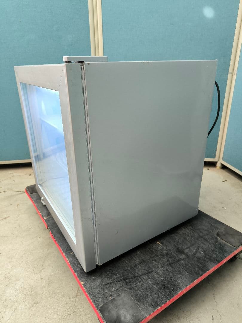 ディスプレイ冷凍庫 55L LEDライト ガラス扉 前開きフリーザー 　SD55