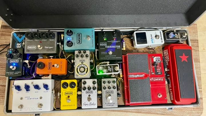 エフェクターセット エフェクターセット 6個、チューナー、パワー