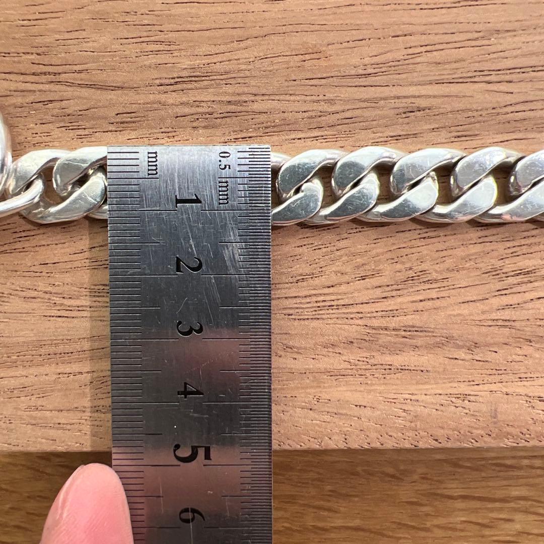 LAVER 11MM CURB CHAIN T BAR ブレスレットTAXCO