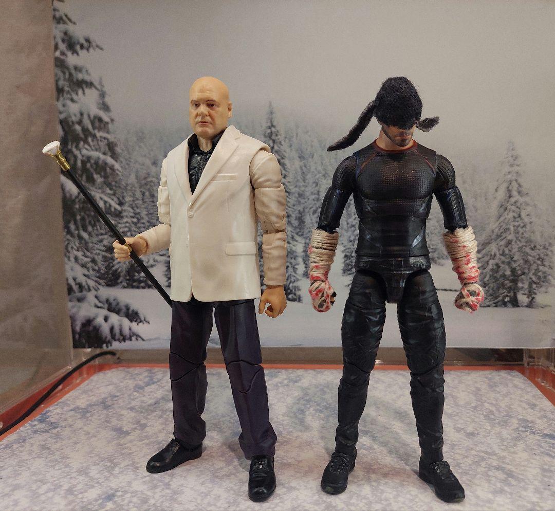 アメコミキングピン・デアデビルフィギュアセット