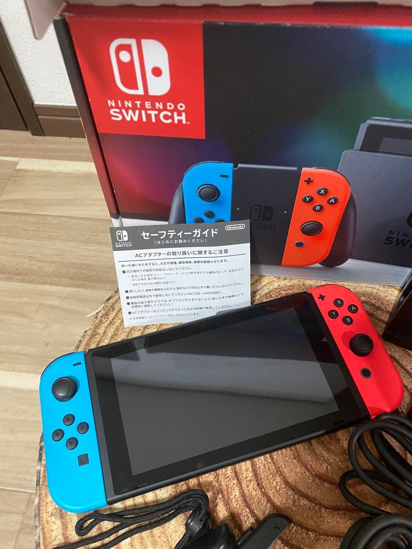 Nintendo Switch ニンテンドースイッチ本体　ネオン 9