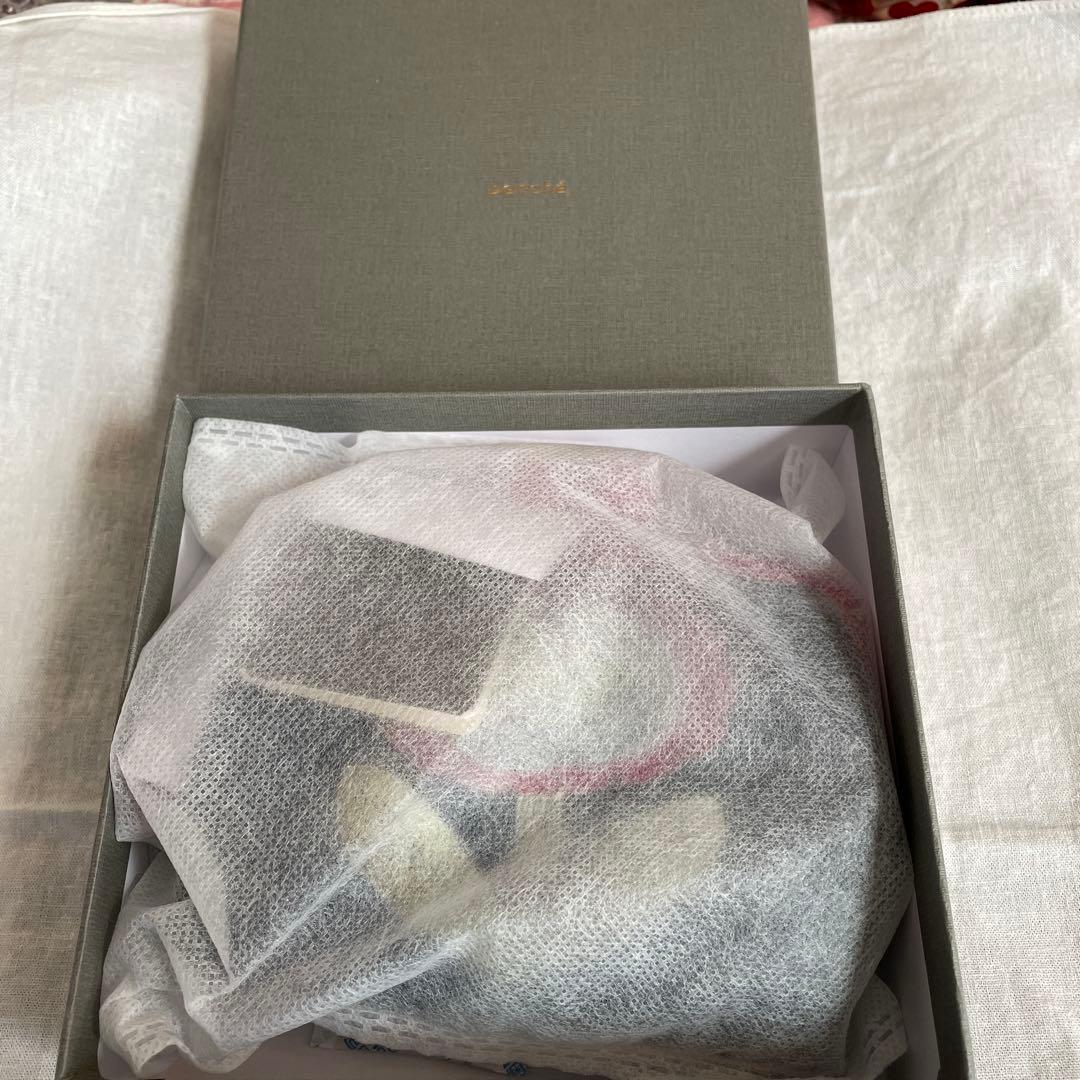 まゆまゆ新品　ペルケperche本田あつみさん　お花柄が可愛すぎるがま口