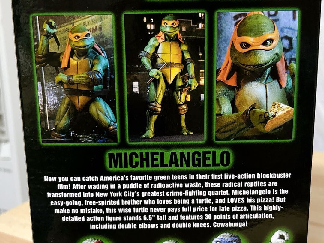 NECA製 ティーンエイジ・ミュータント・ニンジャ・タートルズ
