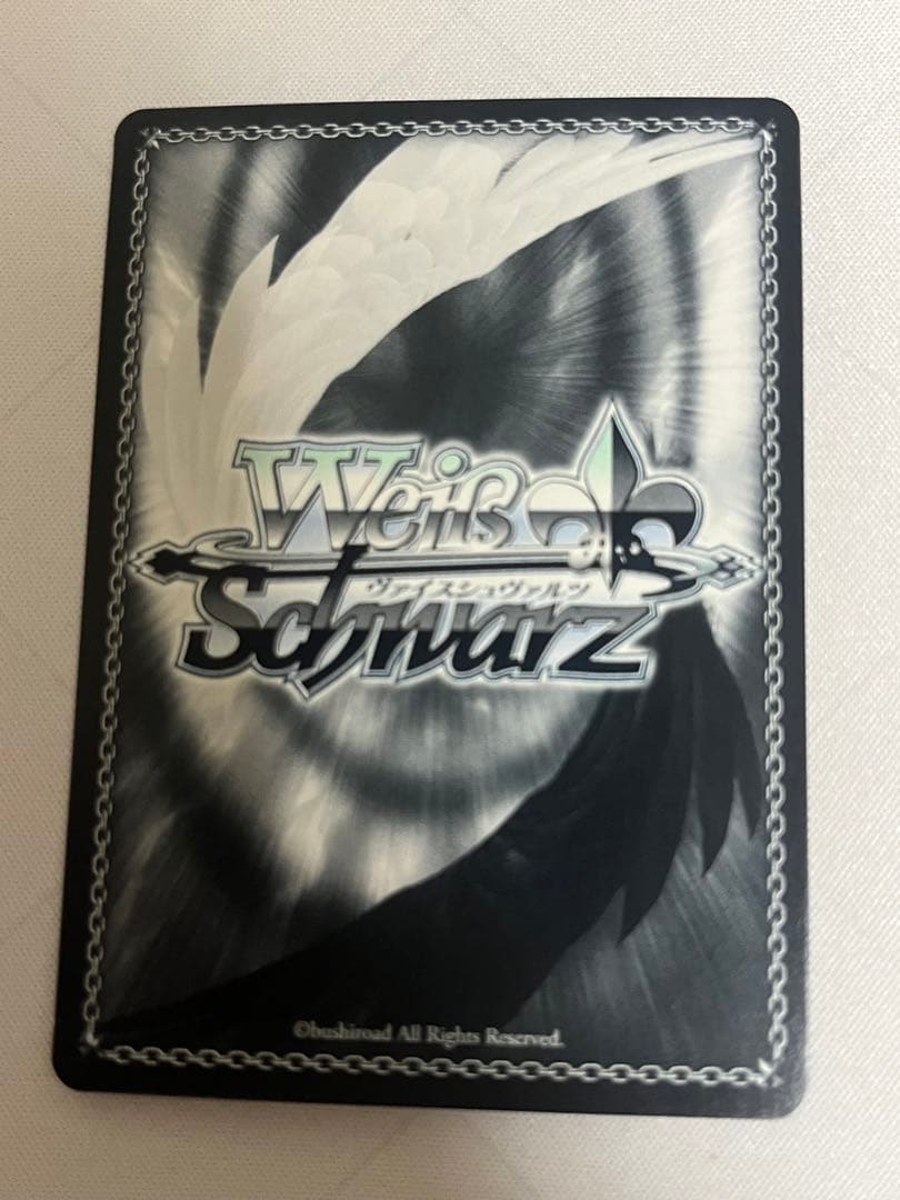 ws ヴァイスシュヴァルツ　風に舞う花びらの中で　初音ミク　SSP サイン