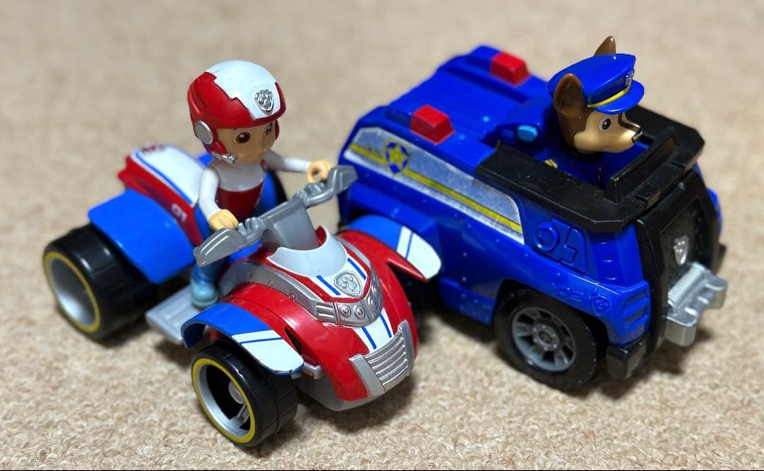 パウ・パトロール ベーシックビークル7体セット パウ・パトロール パウ