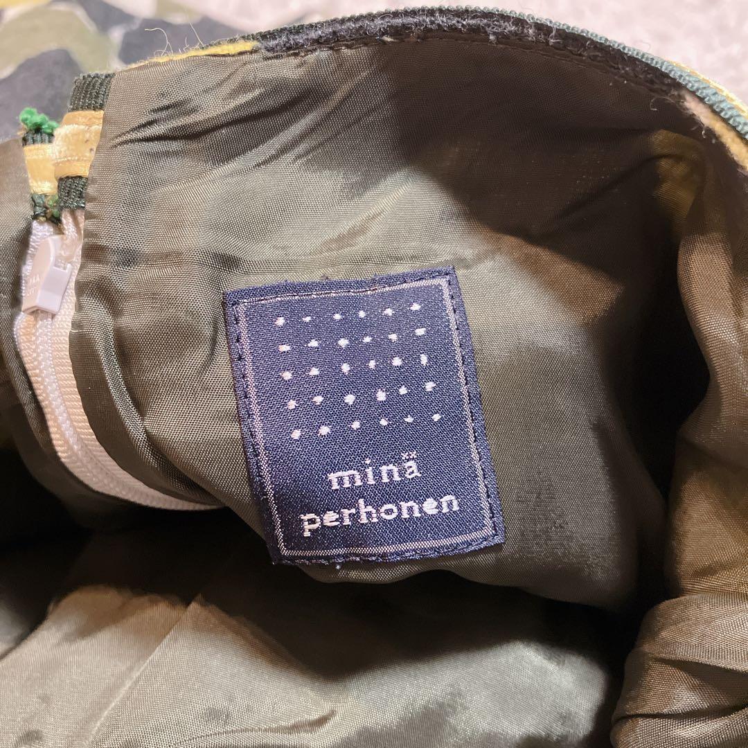 きりきりミナペルホネン trees ウール100% フレアスカート