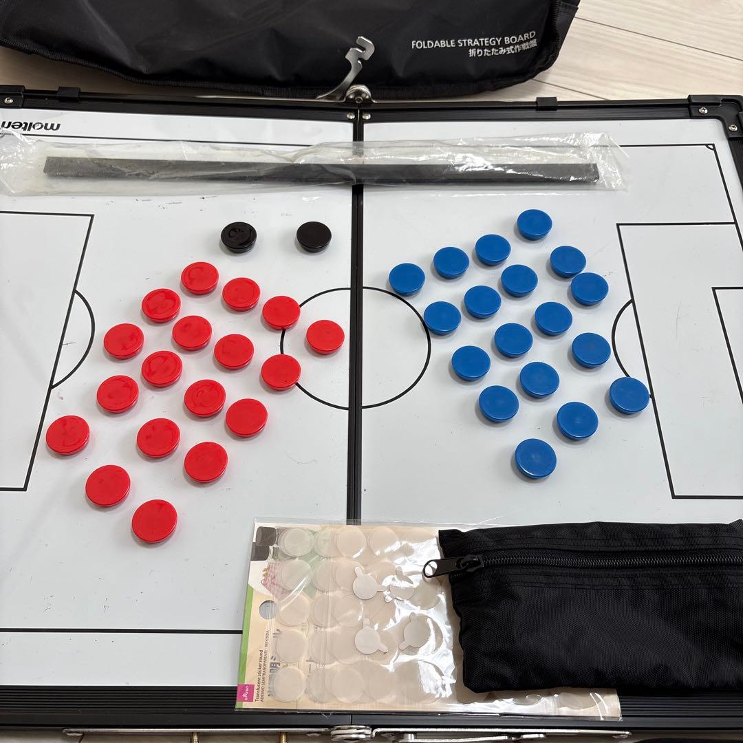 molten サッカー 作戦ボード 折りたたみ式作戦盤 バッグ付