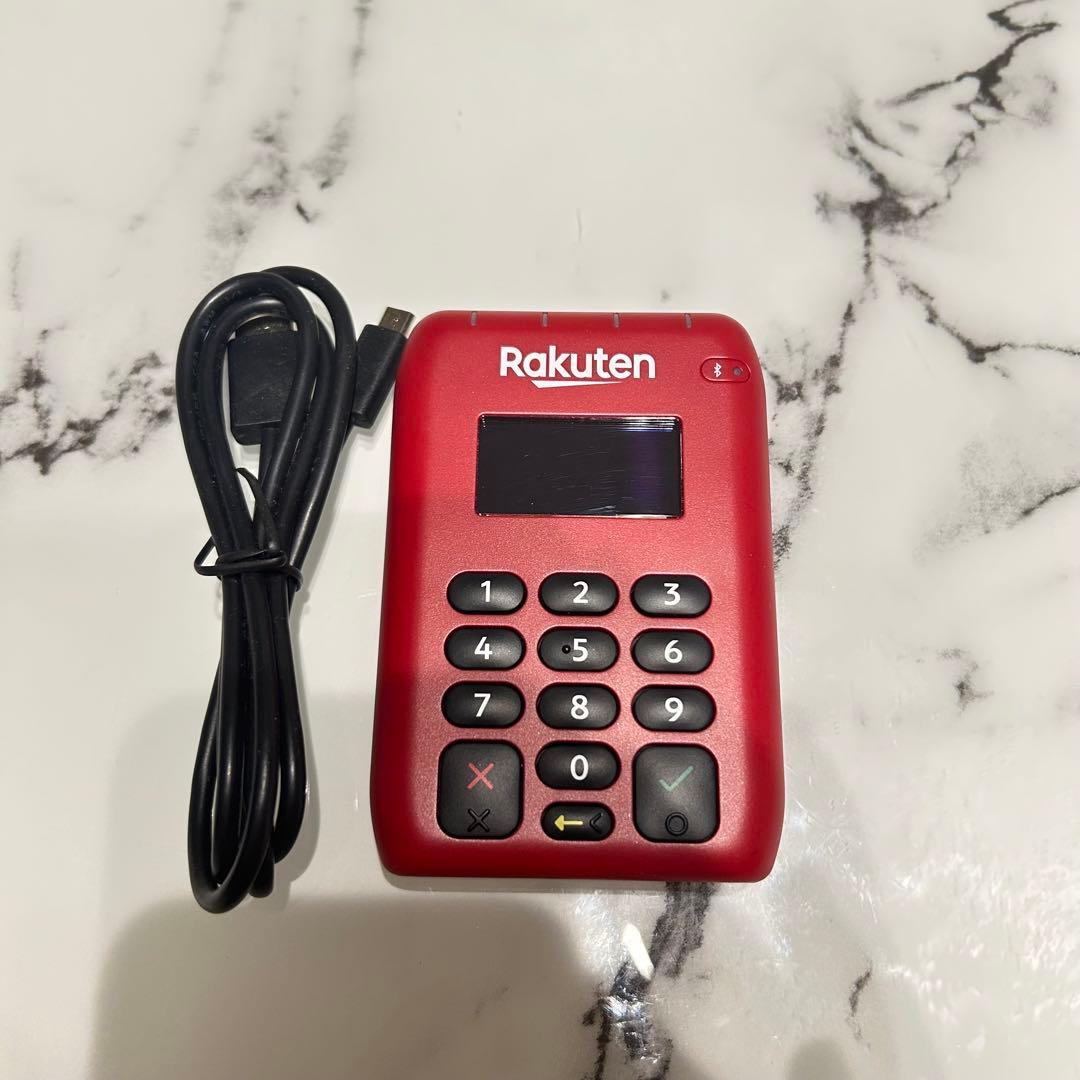楽天ペイ カードリーダー R Pay 楽天ペイ店舗用 レッド